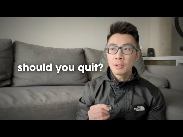 things to consider when deciding if you should quit, perspectives from a corporate quitter