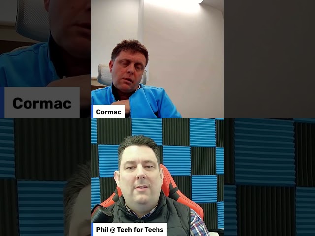 Tech interview - What Antivirus do you use, Phil @techfortechs and Cormac  @crosshavencomputers73 ​