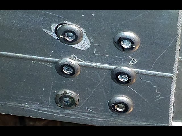 Three ways to remove the rivets
