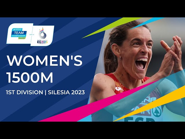 Women's 1500m | Full race replay | Silesia 2023 European Athletics Team Championships