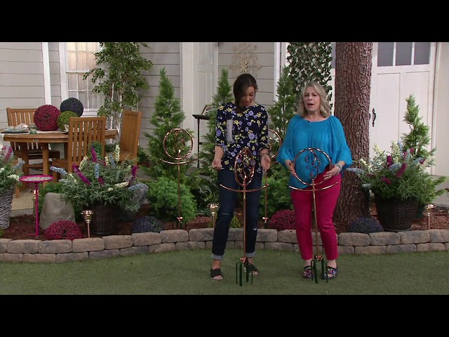 Water in Motion Decorative Sprinkler and Spinner on QVC