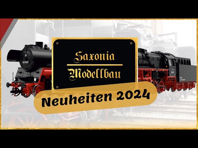 Mit Triebwerksbeleuchtung ! Saxonia Neuheiten 2024 Katalog