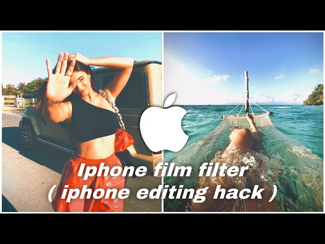 iphone film filter | Iphone camera roll Edit | New iphone Editing hack | iPhone filter