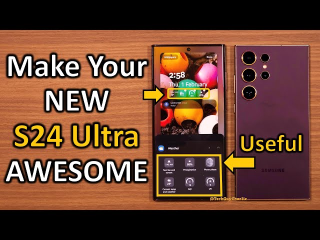 Galaxy S24 Ultra - First 24 IMPORTANT Things You Should Do ✔