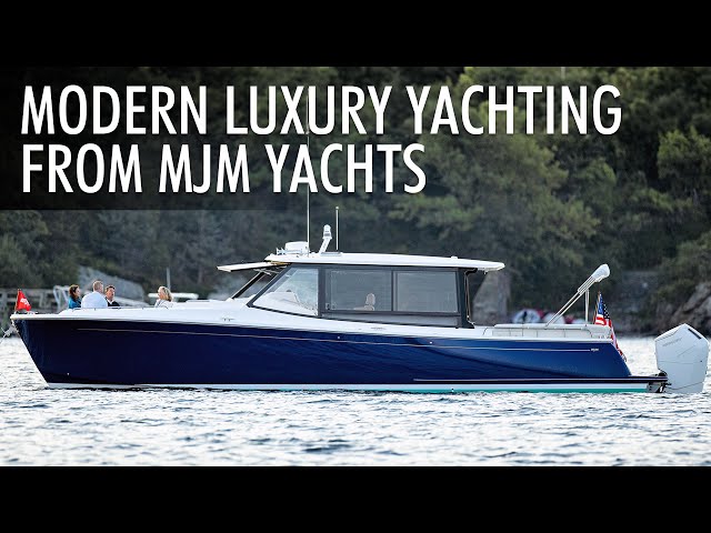Top 3 Modern Luxury Yachts by MJM Yachts 2024-2025 | Price & Features