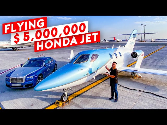 Flying the $5 Million Honda Jet - The Cheapest Private Jet?