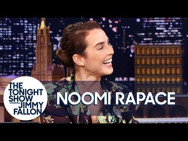 Noomi Rapace's English Is Basically an Impression of Jimmy Fallon