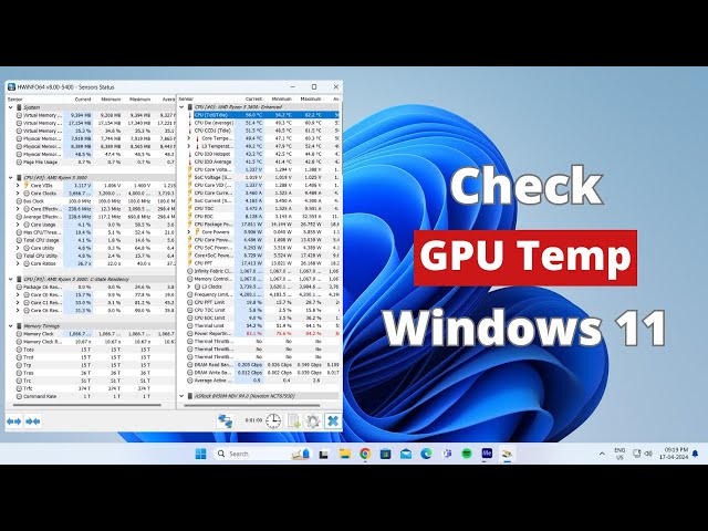 How to Check GPU Temperature in Windows 11