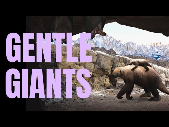 GENTLE GIANTS - The Lost World of the Ancient Ground Sloth ~ with JULIA TEJADA