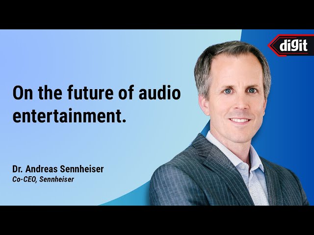 Andreas Sennheiser talks future of audio entertainment #interview #audio #sennheiser