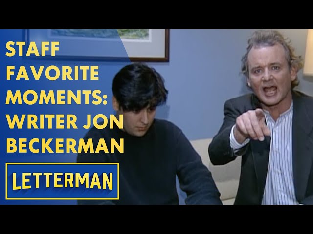 Staff Favorite Moments: Writer Jon Beckerman | Letterman