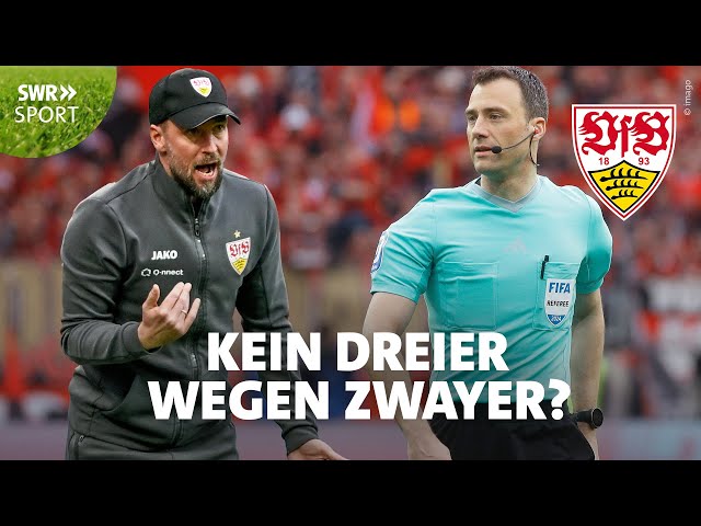 VfB Stuttgart stinksauer! Schiri Zwayer in Leverkusen im Fokus - DEIN VfB #112 | SWR Sport