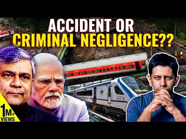 Non-strop Train Derailments - Technical Glitch or Gross Negligence? | Akash Banerjee & Manjul