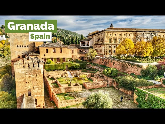 Granada, Spain - See It And Feel The Charm Of Spain - 4K