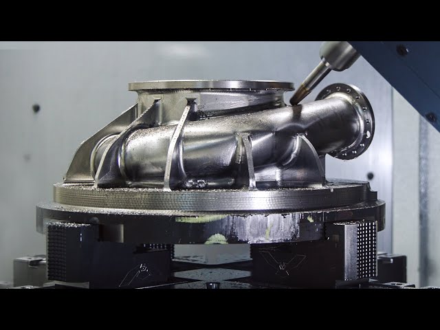 Incredible Process of CNC Machining a Rocket Engine Turbopump