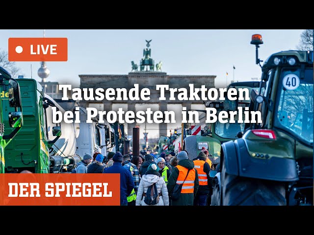 Livestream: Finanzminister Lindner stellt sich protestierenden Bauern | DER SPIEGEL