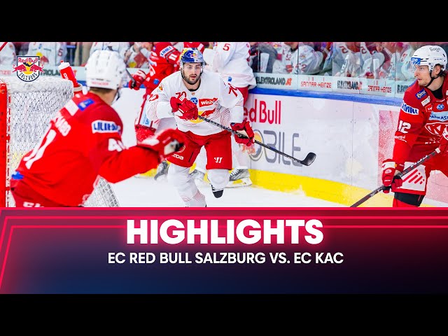 Highlights: Red Bulls verlieren Zuhause gegen den EC KAC | EC Red Bull Salzburg