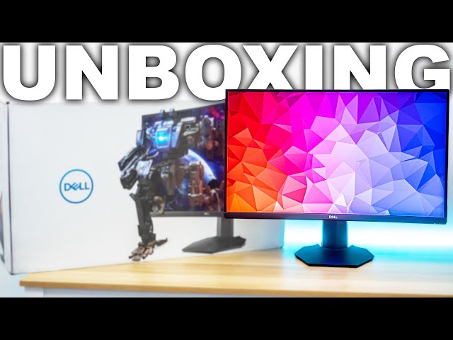 Dell S2722DGM 27-Inch Gaming Monitor Unboxing