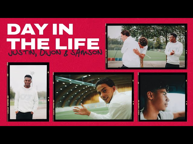 Go behind the Red Bull Academy | One day with Justin Omoregie, Dijon Kameri and Samson Baidoo