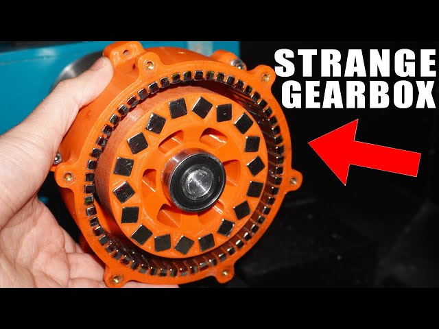 3D printed high torque magnetic gearbox version 2