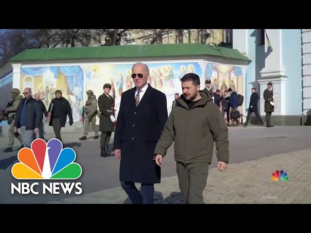 Biden’s secret visit to Ukraine