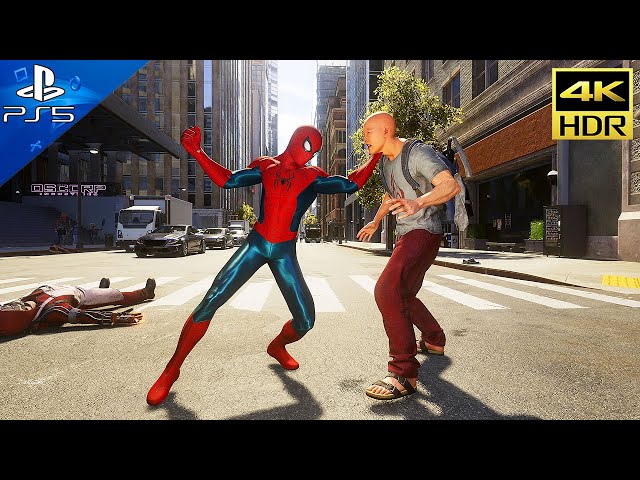 Spider-Man 2 (PS5) Free Roam Gameplay (Lvl 60) 4K HDR 60ᶠᵖˢ ✔