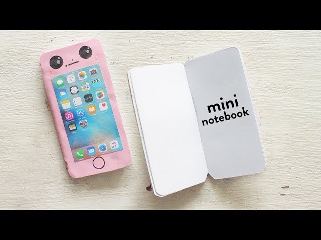 DIY Mini Notebook |  Paper Crafts |  DIY Notebooks