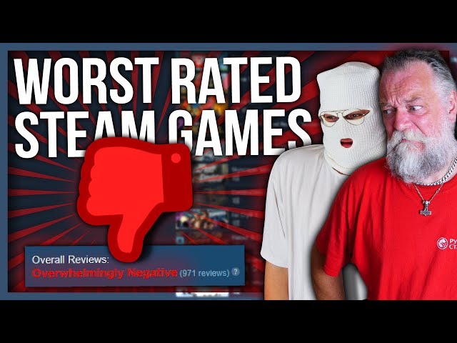 PLAYING THE WORST REVIEWED STEAM GAMES