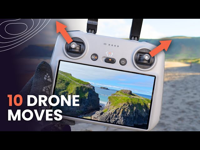 10 Cinematic DRONE Moves To Fly Like a PRO | DJI Mini 4 Pro / Mini 3 Pro Tips For Beginners