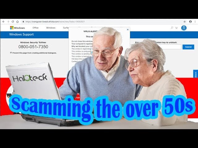Scamming the over 50s