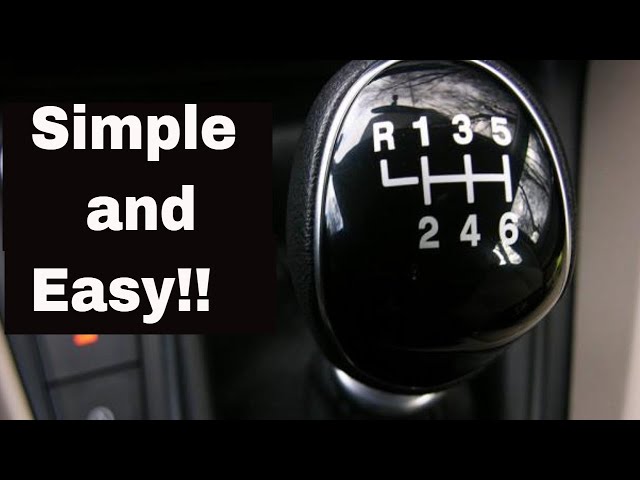 How to Drive a Manual Transmission - Made Simple!
