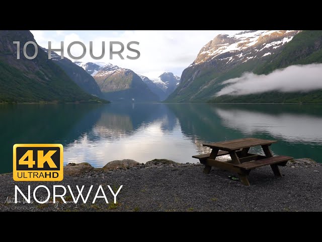 Norway 10 Hours Relaxing Nature Sounds 💦 for Yoga, Meditation, Zen, Stress Relief