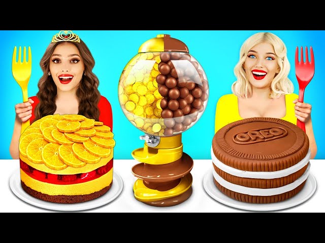 Rich Food vs Poor Food | Battle of Expensive vs Cheap Sweets by RATATA CHALLENGE