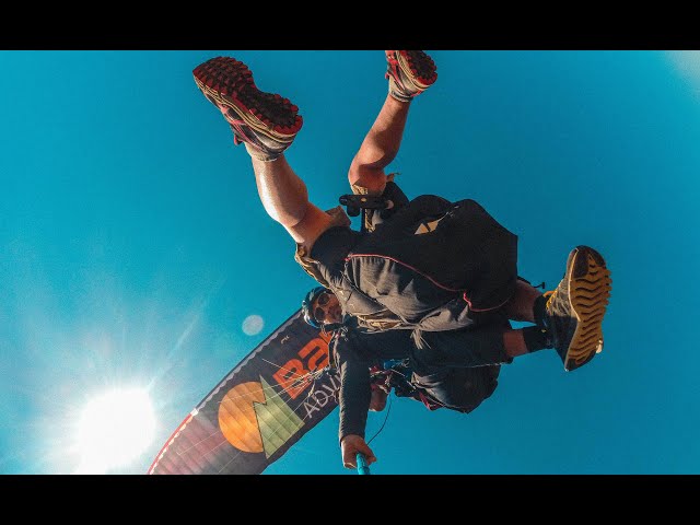 PARAGLIDING WITH MY CAMERA AND GLIDECAM