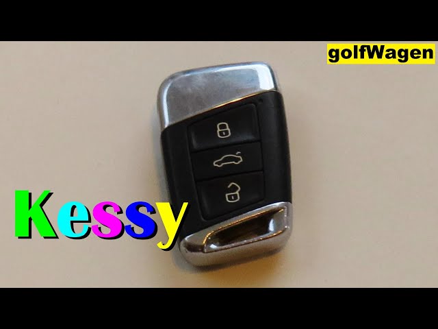 VW Passat B8 key battery replacement /kessy/
