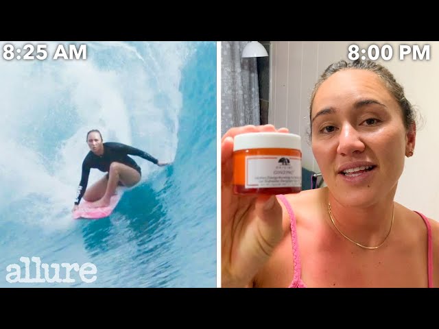 A Pro Surfer's Entire Routine, from Waking Up to Hitting Waves (ft. Carissa Moore) | Allure