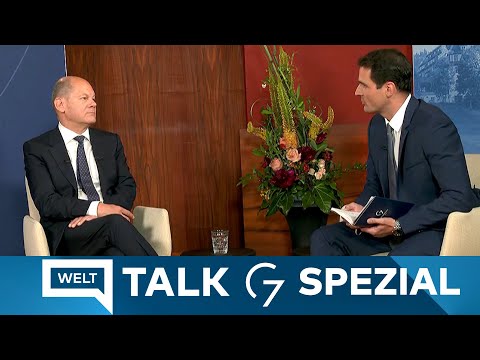 G7-EXKLUSIV: Kanzler Scholz - "Russlands Brutalität hat sich wieder gezeigt" | WELT Talk Spezial