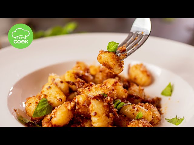 Genial einfach: Gnocchi mit Pesto (in 10-Minuten fertig!)