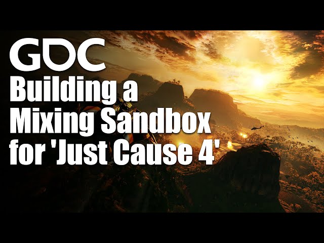 Building a Mixing Sandbox for 'Just Cause 4'