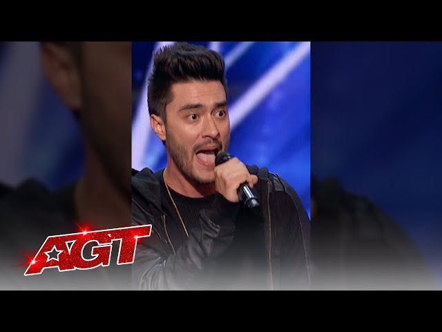 Vincent Marcus surprised the judges with rapper impressions | #shorts