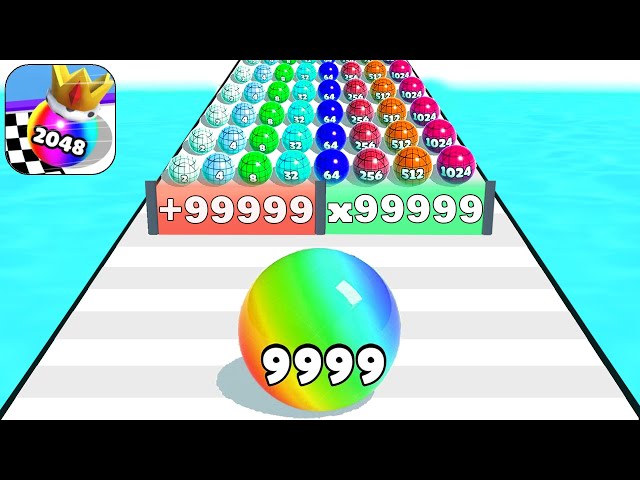 New Satisfying Mobile Games Ball Merge Run - Play 999 Levels Tiktok Gaming iOS,Android Big Update