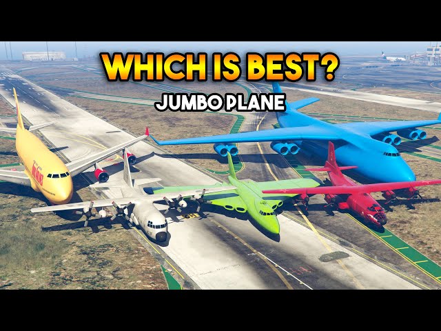 GTA 5 ONLINE :  WHICH IS BEST JUMBO PLANE?