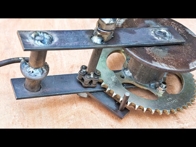 WONT REGRET WATCHING GUARANTEED!!! Creative Ideas to make chain Pully Using used Gear