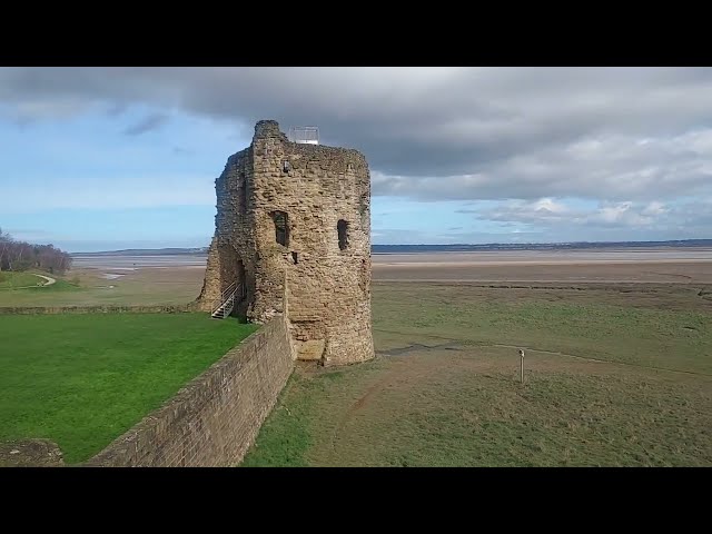 FLINT CASTLE ~ First Of Edward 1s IRON RING OF CASTLES He Built In Wales. Welsh History With Anna
