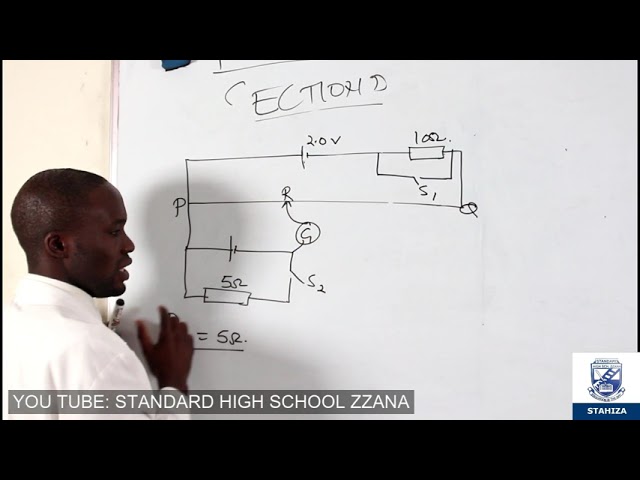 S 5 & S 6 PHYSICS 2  ELECTRICITY  EPISODE 15A