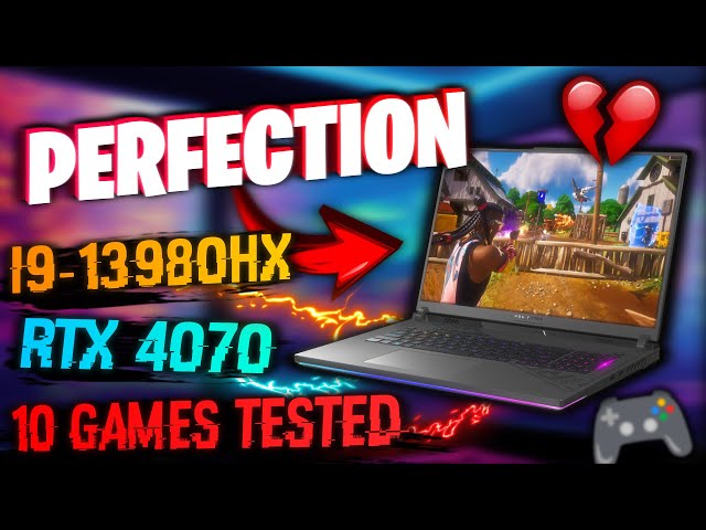 Asus ROG Strix G16 Review 🤯 140W RTX 4070 Gaming Test 🎮 Screen, RAM, Storage Upgrade