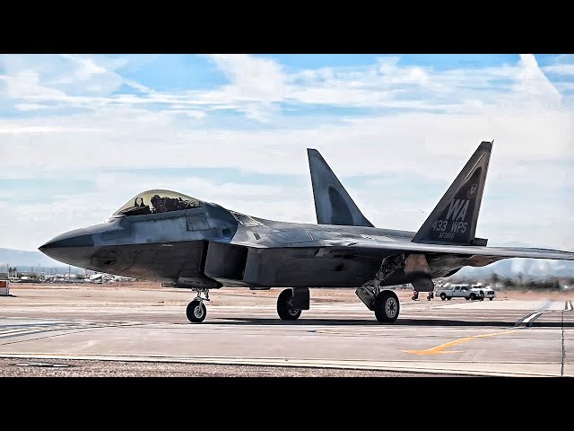 Aircraft At Nellis AFB Take-Off (OCT 2021)