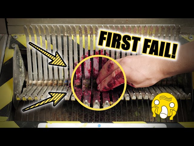 Bread Slicer frozen EXPERIMENT. First FAIL! Destruction