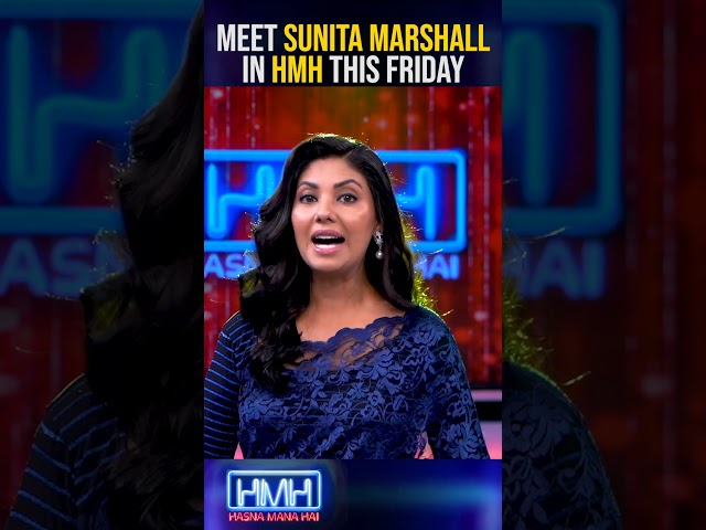 Watch Sunita Marshall in Hasna Mana Hai this Friday at 11:05 PM  @geonews ​#shorts
