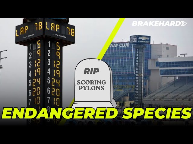 NASCAR Scoring Pylons Are Becoming An Endangered Species After Latest Teardown